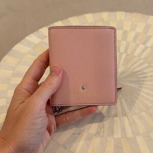 Kate Spade Blush Pink Compact Wallet